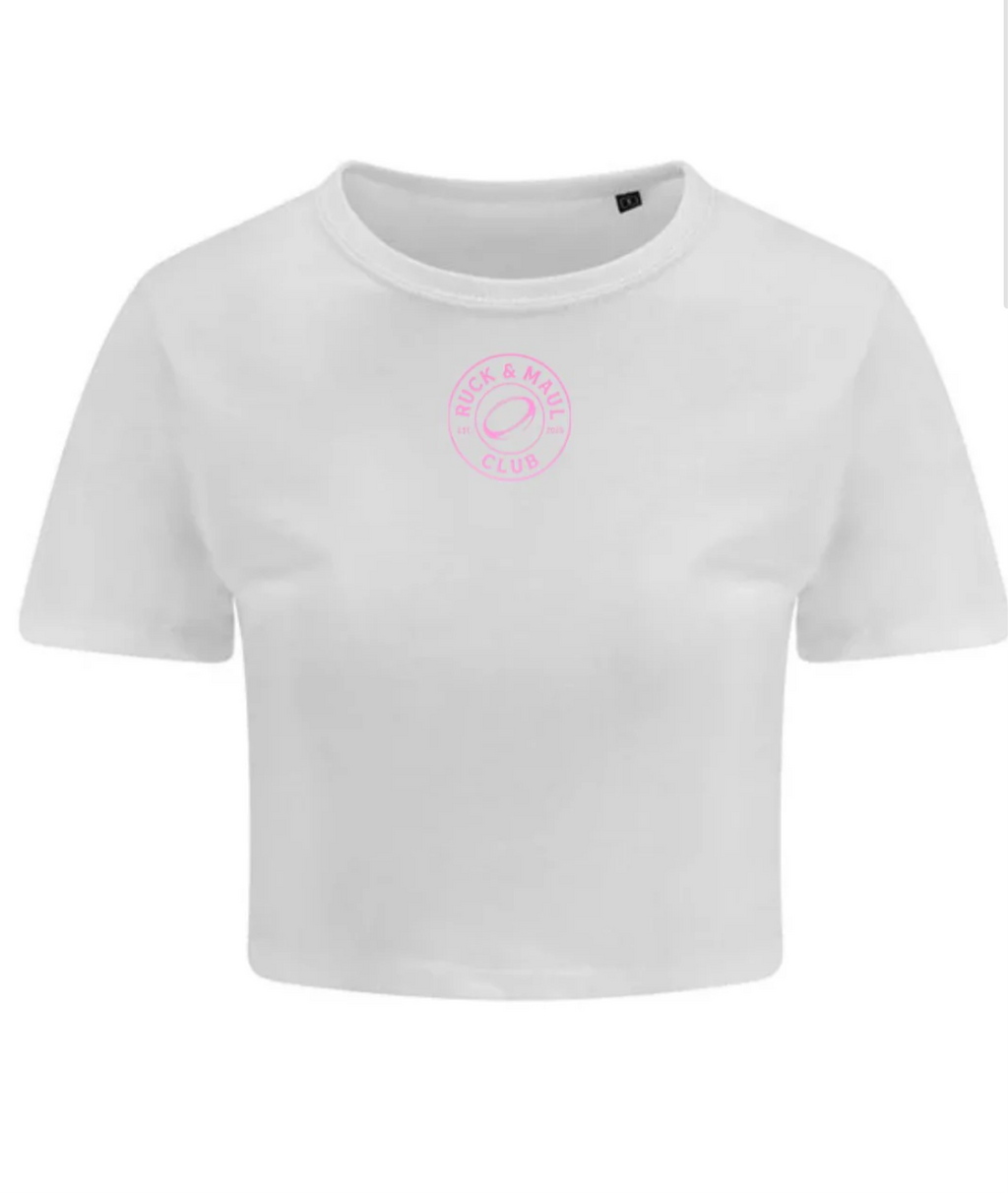 The Ruck & Maul Club Cropped fitted Tee