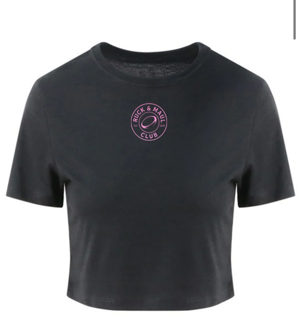The Ruck & Maul Club Cropped fitted Tee