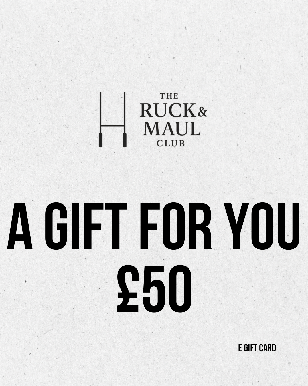 The Ruck & Maul Club — E-Gift Card