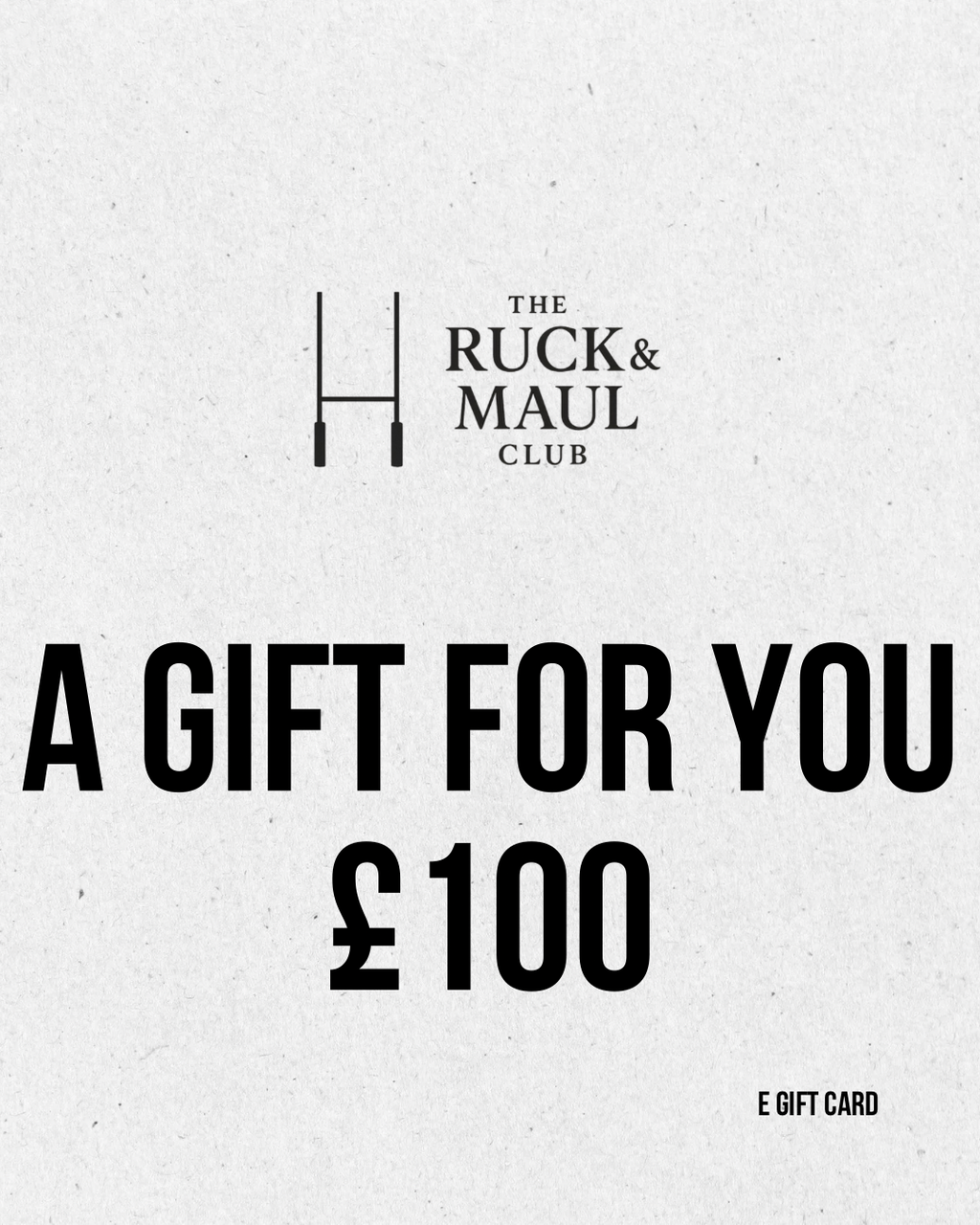 The Ruck & Maul Club — E-Gift Card