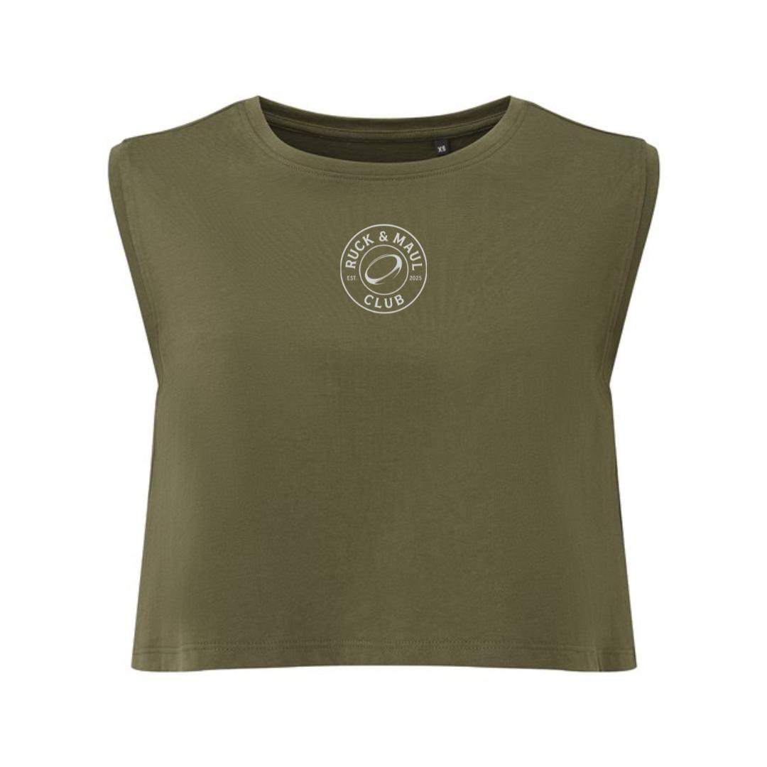 The Ruck & Maul Club Cropped Tank