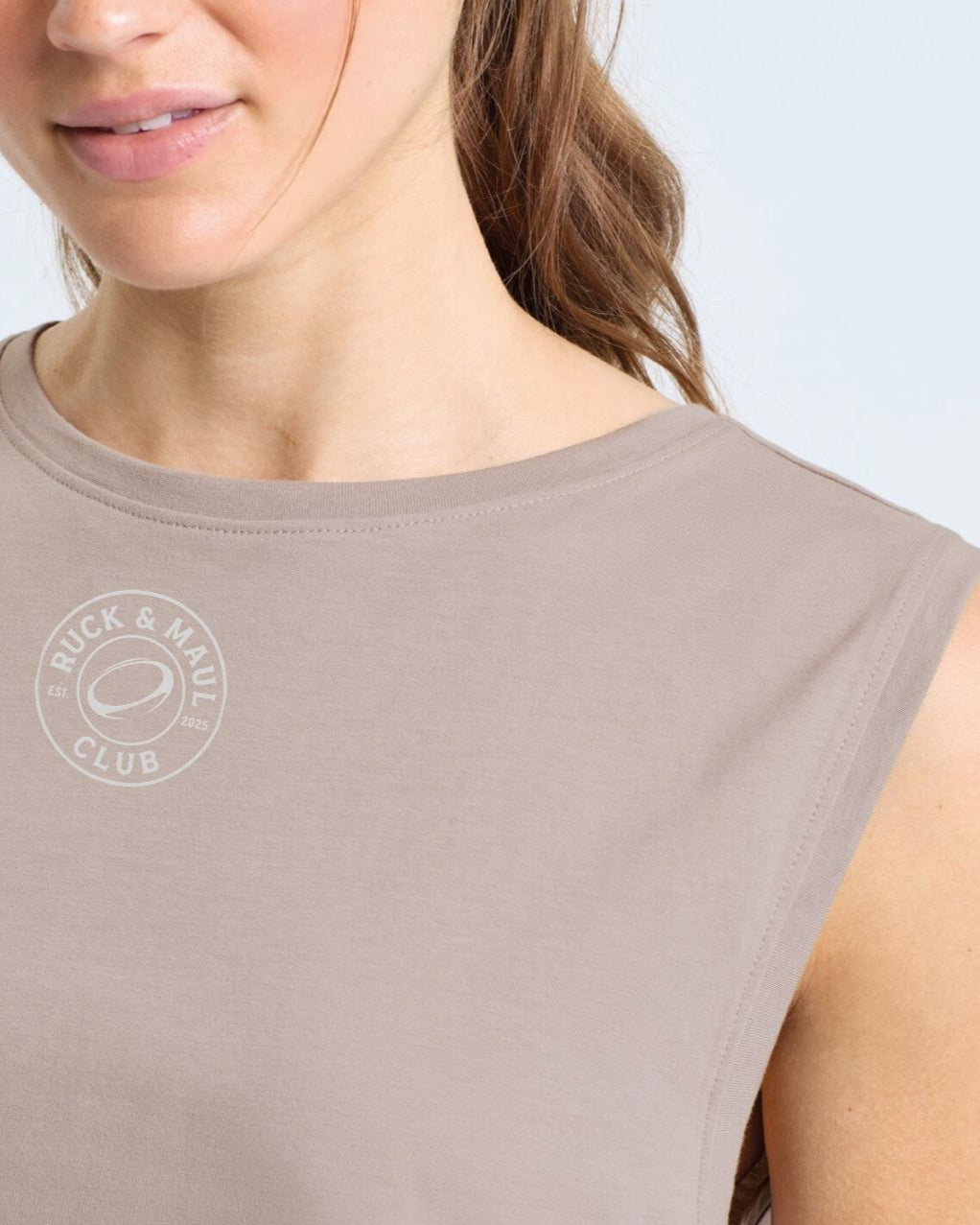 The Ruck & Maul Club Cropped Tank